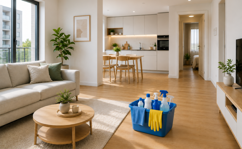 Appartementen-schoonmaak
