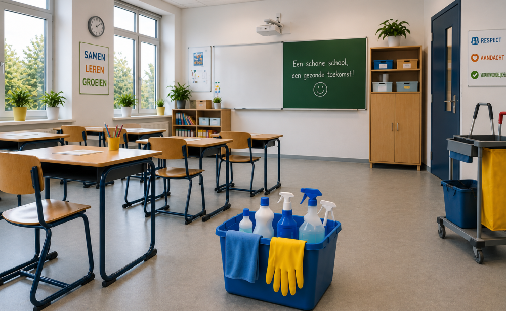 School-schoonmaak